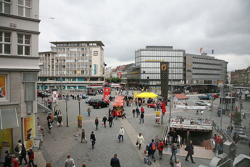 Jahnplatz in Bielefeld