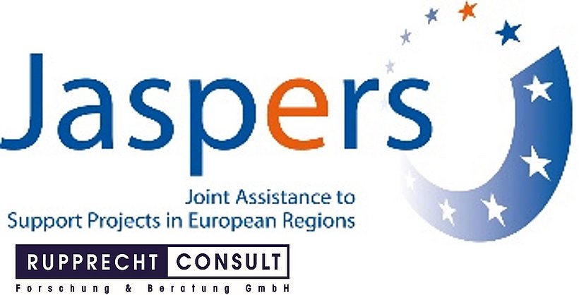 EIB Jaspers and Rupprecht Consult Logos
